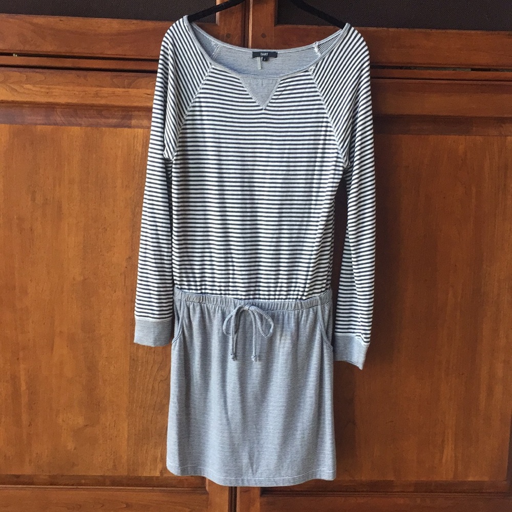Tart Navy/white dress